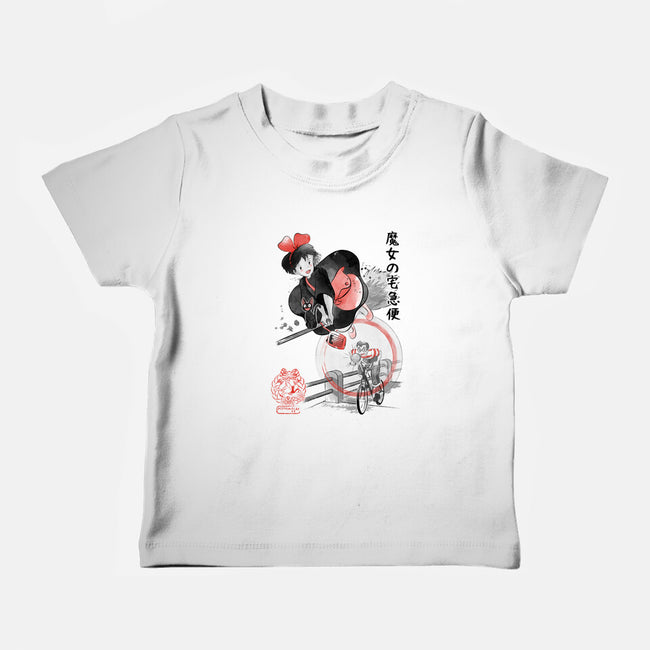 Delivery Service Sumi-e-Baby-Basic-Tee-DrMonekers
