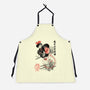 Delivery Service Sumi-e-Unisex-Kitchen-Apron-DrMonekers