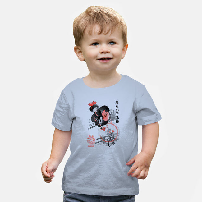 Delivery Service Sumi-e-Baby-Basic-Tee-DrMonekers