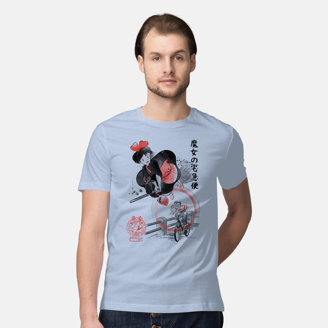 Delivery Service Sumi-e-Mens-Premium-Tee-DrMonekers