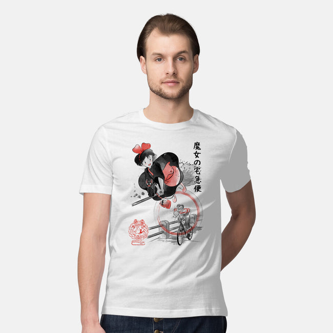 Delivery Service Sumi-e-Mens-Premium-Tee-DrMonekers