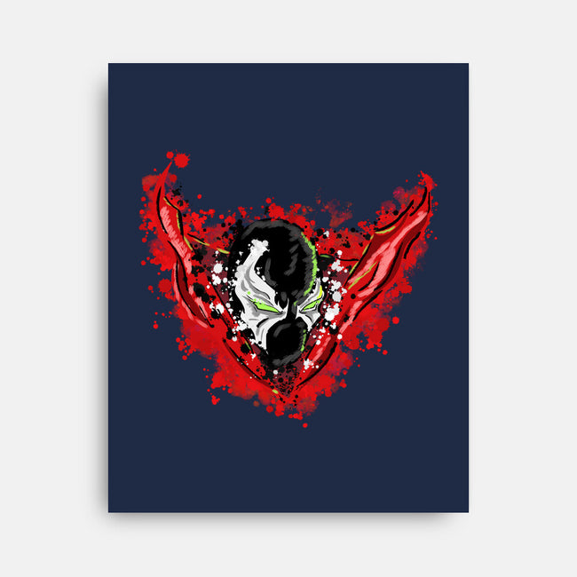 Hell Hero-None-Stretched-Canvas-nickzzarto