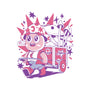 Mushroom Seller-None-Fleece-Blanket-ilustrata