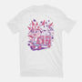 Mushroom Seller-Womens-Fitted-Tee-ilustrata