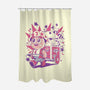 Mushroom Seller-None-Polyester-Shower Curtain-ilustrata
