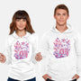Mushroom Seller-Unisex-Pullover-Sweatshirt-ilustrata