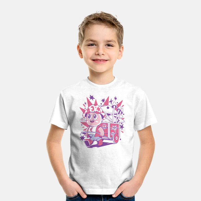 Mushroom Seller-Youth-Basic-Tee-ilustrata