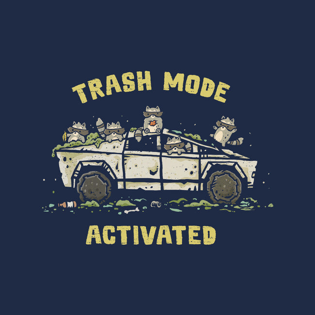 Trash Mode Activated-Unisex-Crew Neck-Sweatshirt-kg07