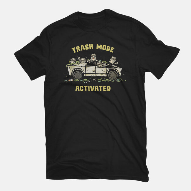 Trash Mode Activated-Mens-Basic-Tee-kg07