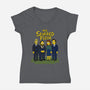 The Severed Floor-Womens-V-Neck-Tee-GedWorks