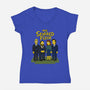 The Severed Floor-Womens-V-Neck-Tee-GedWorks