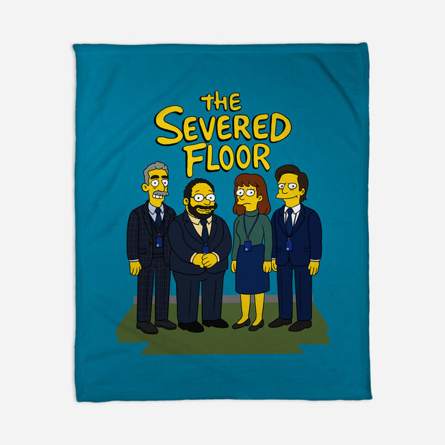 The Severed Floor-None-Fleece-Blanket-GedWorks