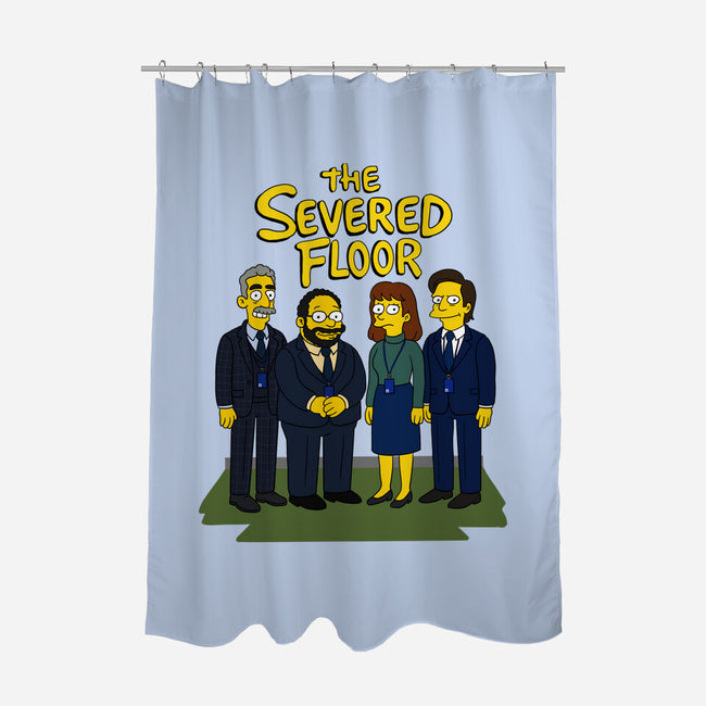 The Severed Floor-None-Polyester-Shower Curtain-GedWorks