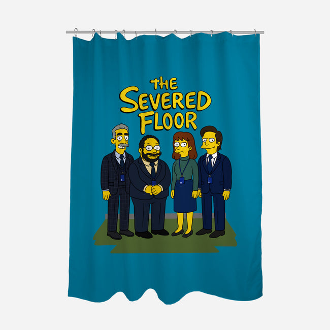 The Severed Floor-None-Polyester-Shower Curtain-GedWorks