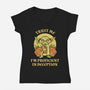 Proficient In Deception-Womens-V-Neck-Tee-FunkVampire
