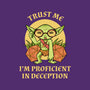 Proficient In Deception-None-Adjustable Tote-Bag-FunkVampire
