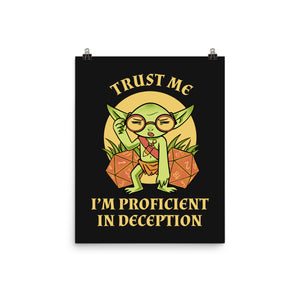 Proficient In Deception