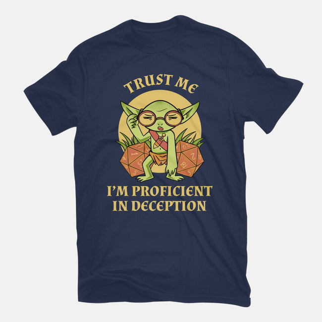 Proficient In Deception-Womens-Fitted-Tee-FunkVampire