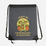 Proficient In Deception-None-Drawstring-Bag-FunkVampire