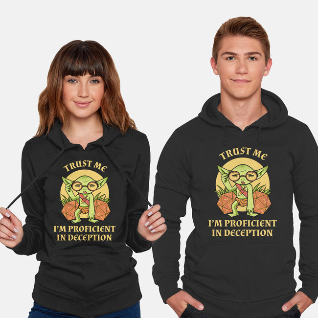 Proficient In Deception-Unisex-Pullover-Sweatshirt-FunkVampire