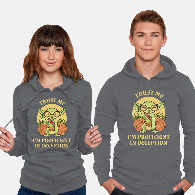 Proficient In Deception-Unisex-Pullover-Sweatshirt-FunkVampire