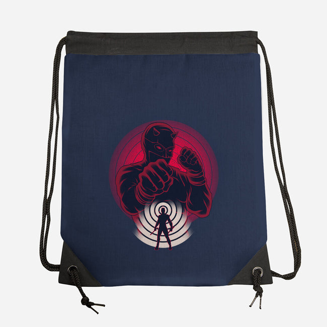 Man Without Fear-None-Drawstring-Bag-rmatix