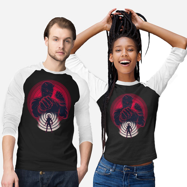Man Without Fear-Unisex-Baseball-Tee-rmatix