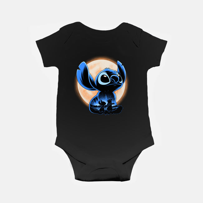 Little Alien Monster-Baby-Basic-Onesie-rmatix