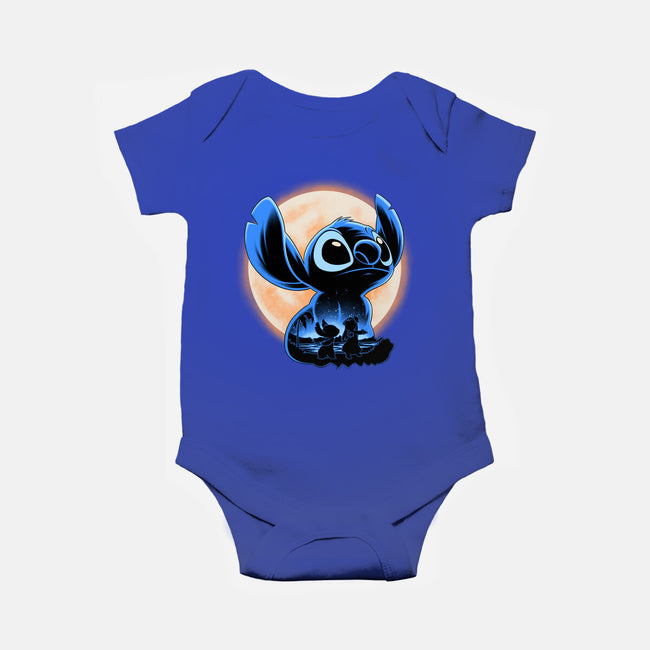 Little Alien Monster-Baby-Basic-Onesie-rmatix