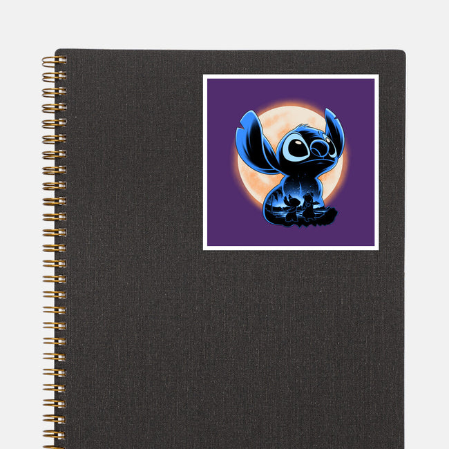 Little Alien Monster-None-Glossy-Sticker-rmatix