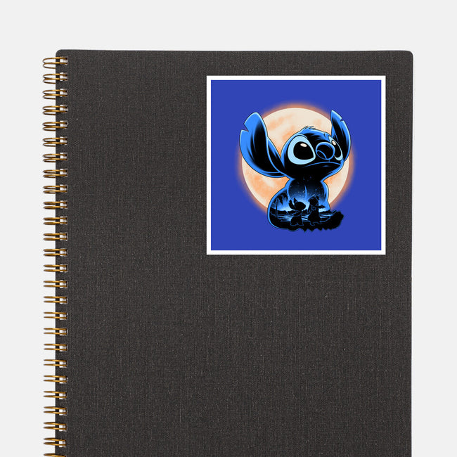 Little Alien Monster-None-Glossy-Sticker-rmatix