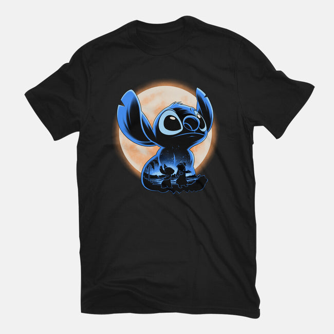 Little Alien Monster-Womens-Fitted-Tee-rmatix