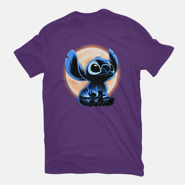 Little Alien Monster-Womens-Fitted-Tee-rmatix