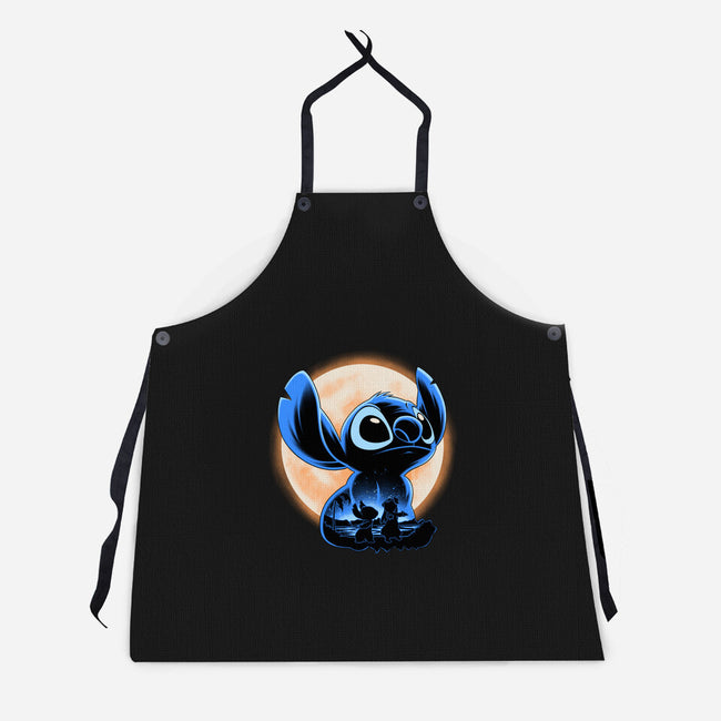 Little Alien Monster-Unisex-Kitchen-Apron-rmatix