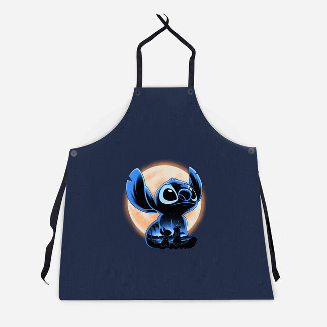 Little Alien Monster-Unisex-Kitchen-Apron-rmatix
