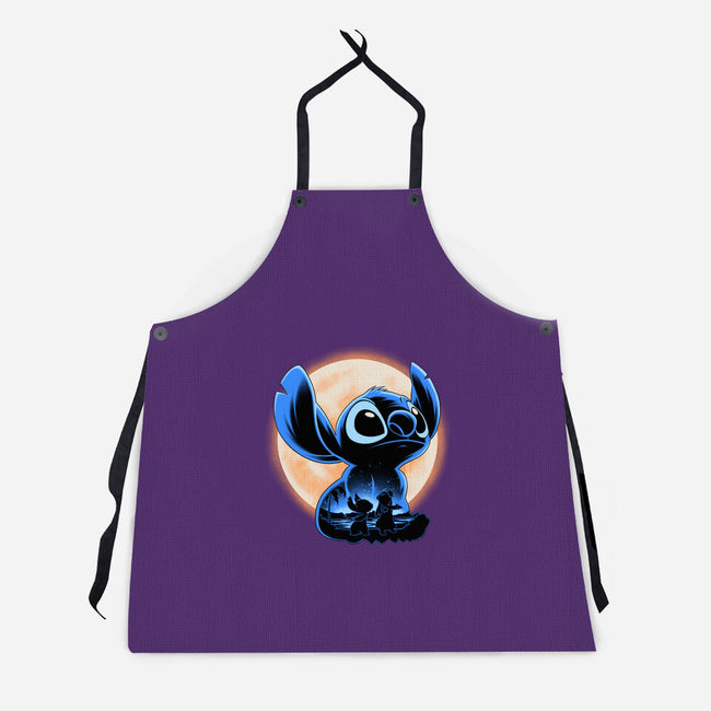 Little Alien Monster-Unisex-Kitchen-Apron-rmatix