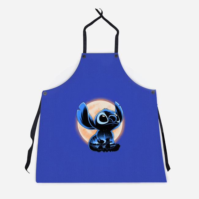 Little Alien Monster-Unisex-Kitchen-Apron-rmatix