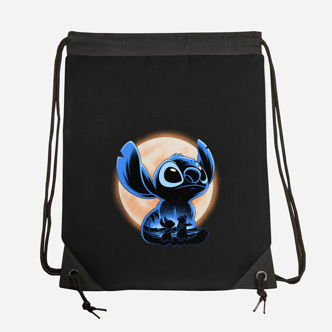 Little Alien Monster-None-Drawstring-Bag-rmatix