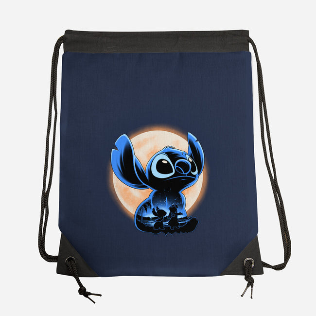 Little Alien Monster-None-Drawstring-Bag-rmatix