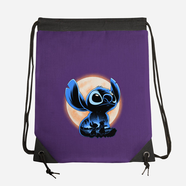 Little Alien Monster-None-Drawstring-Bag-rmatix