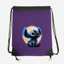 Little Alien Monster-None-Drawstring-Bag-rmatix