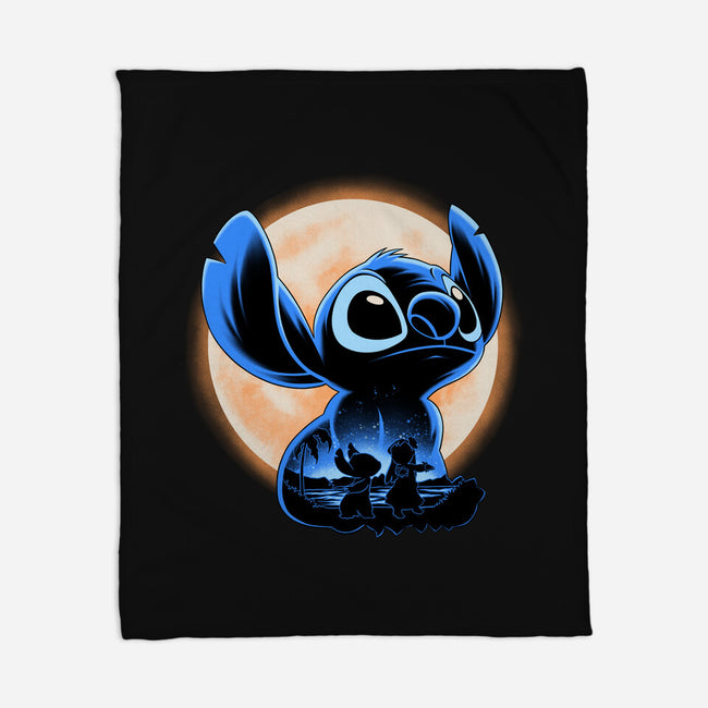 Little Alien Monster-None-Fleece-Blanket-rmatix