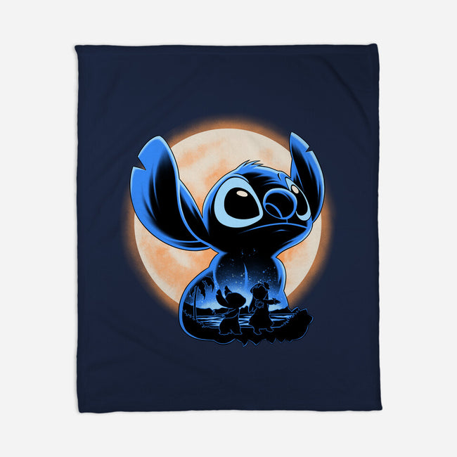 Little Alien Monster-None-Fleece-Blanket-rmatix