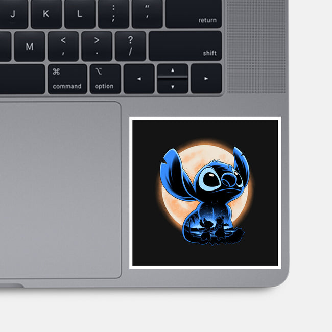 Little Alien Monster-None-Glossy-Sticker-rmatix