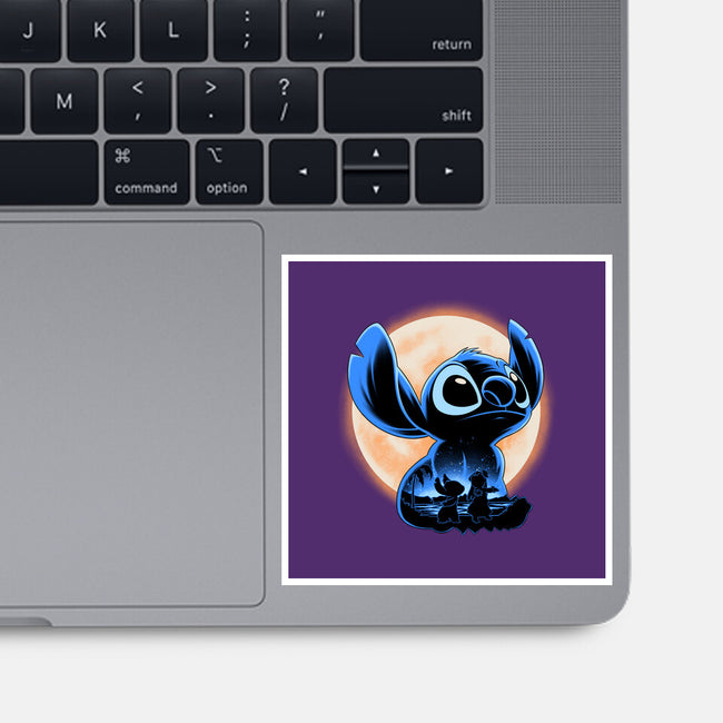 Little Alien Monster-None-Glossy-Sticker-rmatix