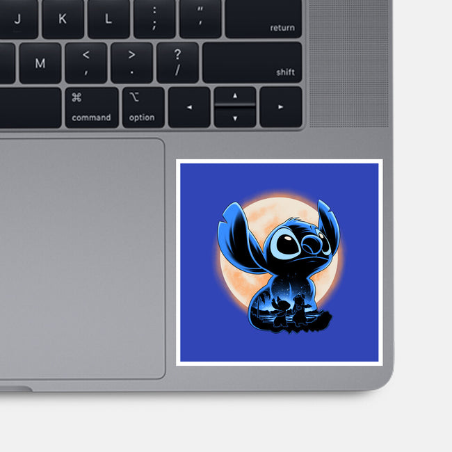 Little Alien Monster-None-Glossy-Sticker-rmatix