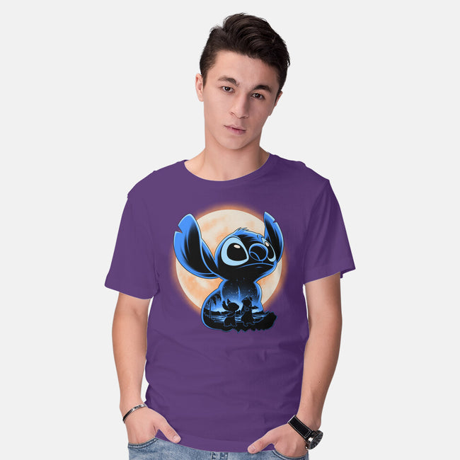 Little Alien Monster-Mens-Basic-Tee-rmatix