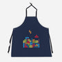 Game Cats-Unisex-Kitchen-Apron-Vallina84