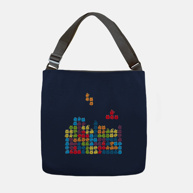 Game Cats-None-Adjustable Tote-Bag-Vallina84
