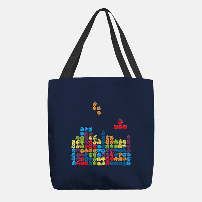 Game Cats-None-Basic Tote-Bag-Vallina84
